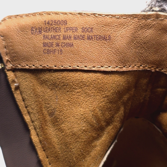 Sofft Womens Sz 6.5 West Leather Short Ankle Boots Taupe Zip Heel Comfort EUC - Picture 8 of 8